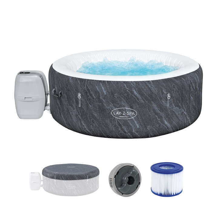 Bestway LAY-Z-SPA Whirlpool WLAN Boracay AirJet